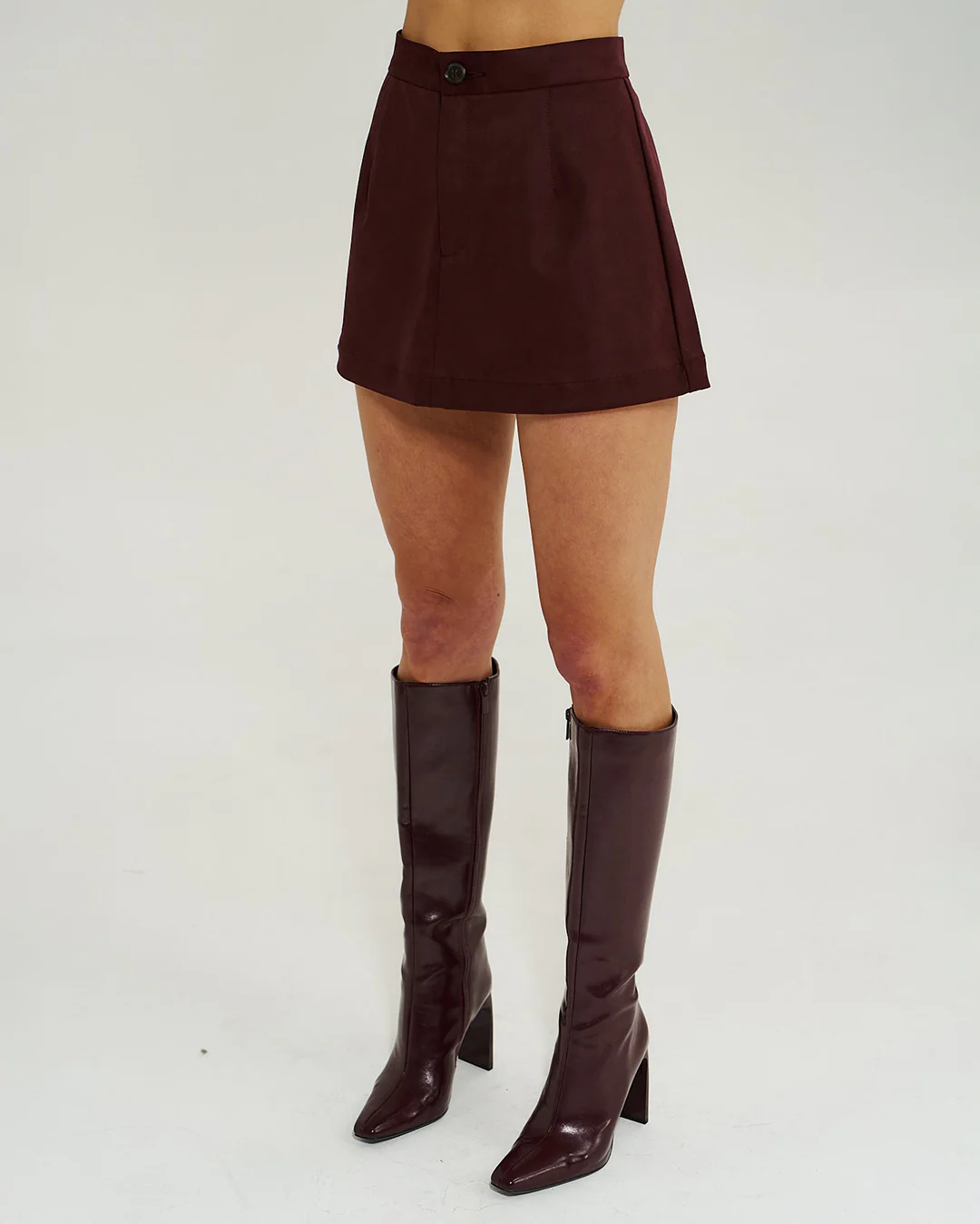 A Line Skirt - Syrah - Image 2