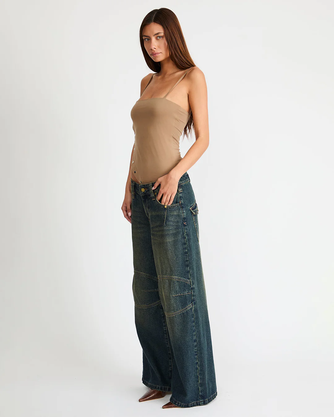 00 Mega Baggy Denim Jeans - Riley - Image 4