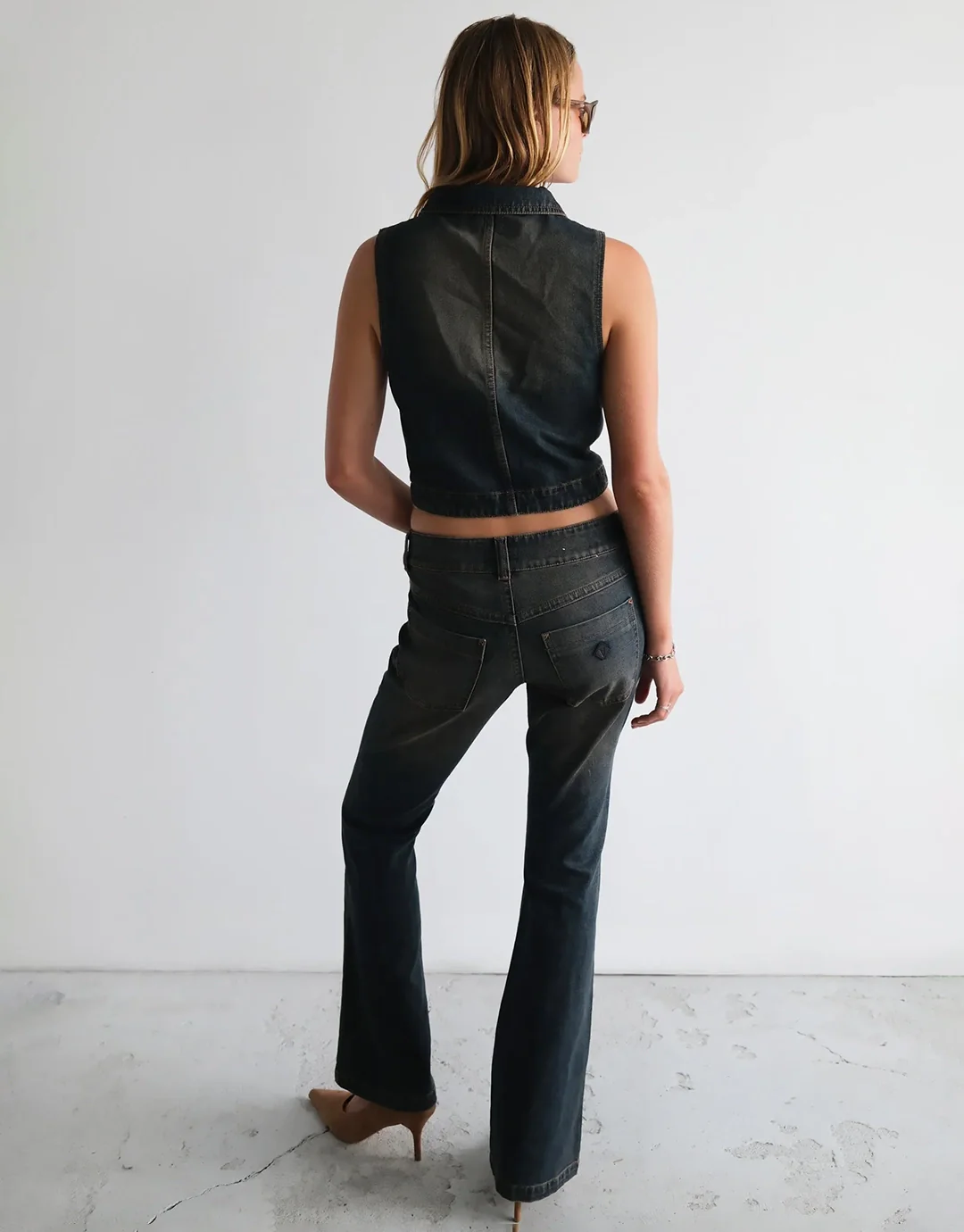 00 Super Low Rise Kick Jeans - Kandi - Image 3