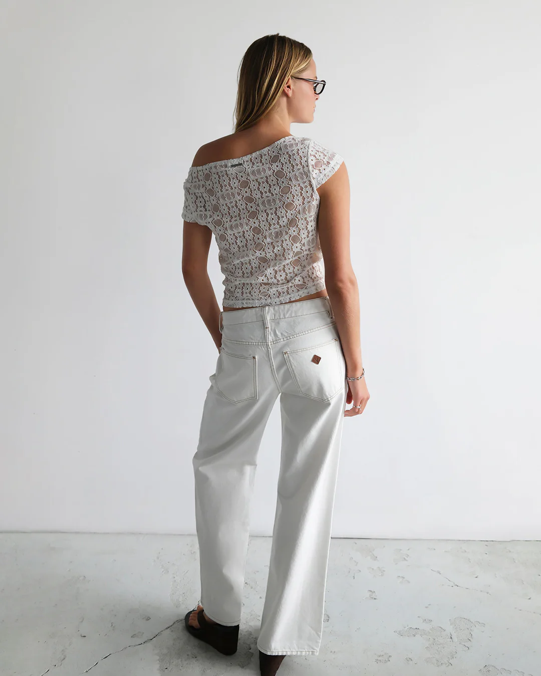 95 Baggy Denim Jeans - Porcelain - Image 3
