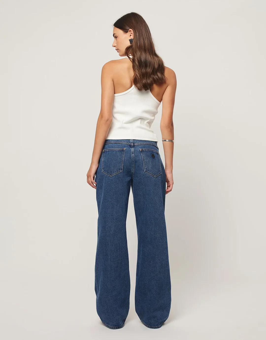 95 Bella Baggy Jeans - Mid Blue - Image 7