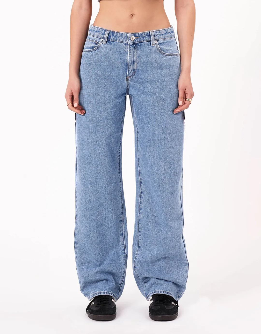99 Mid Baggy Gigi Jeans - Mid Blue - Image 6