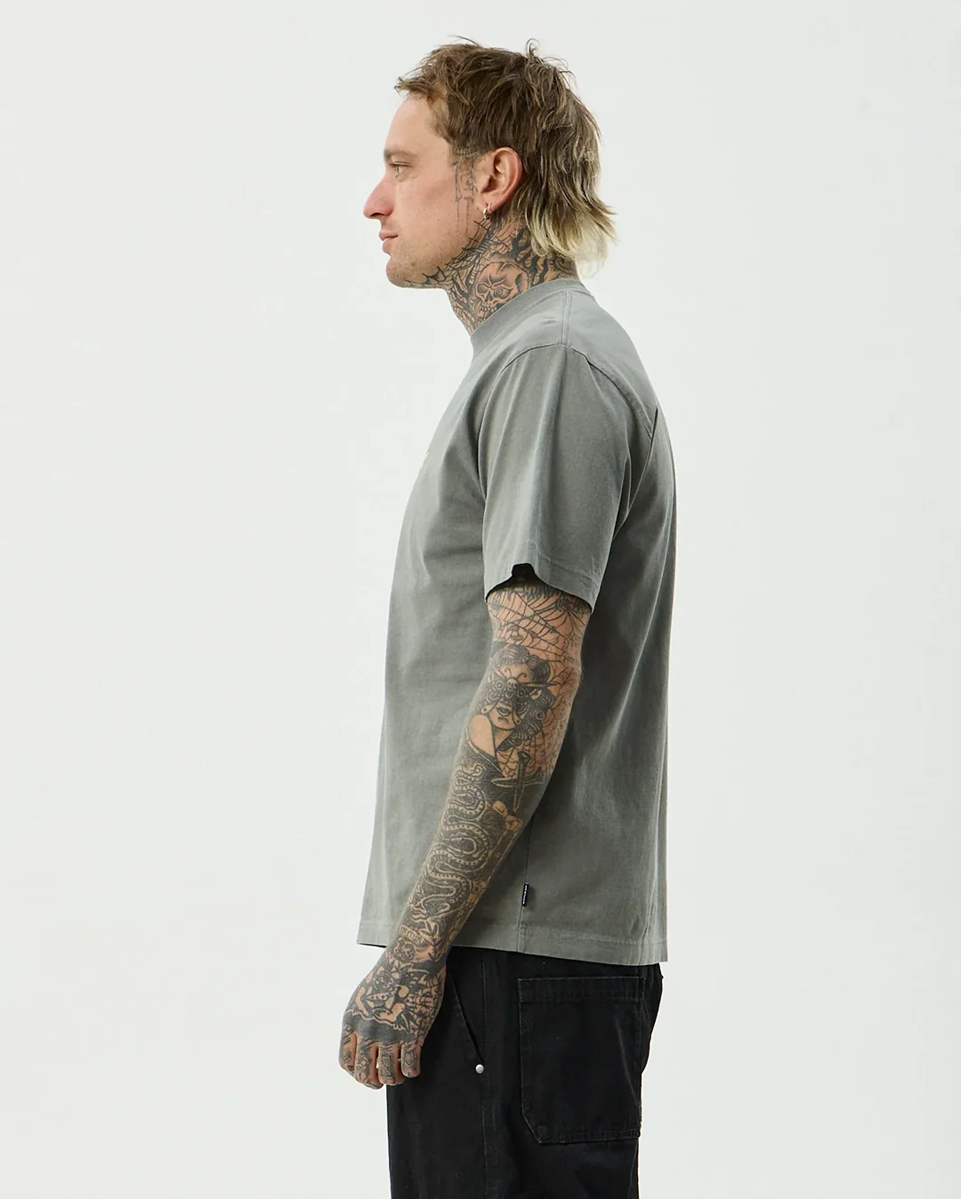 Angel Boy Retro Tee - Washed Sycamore - Image 3