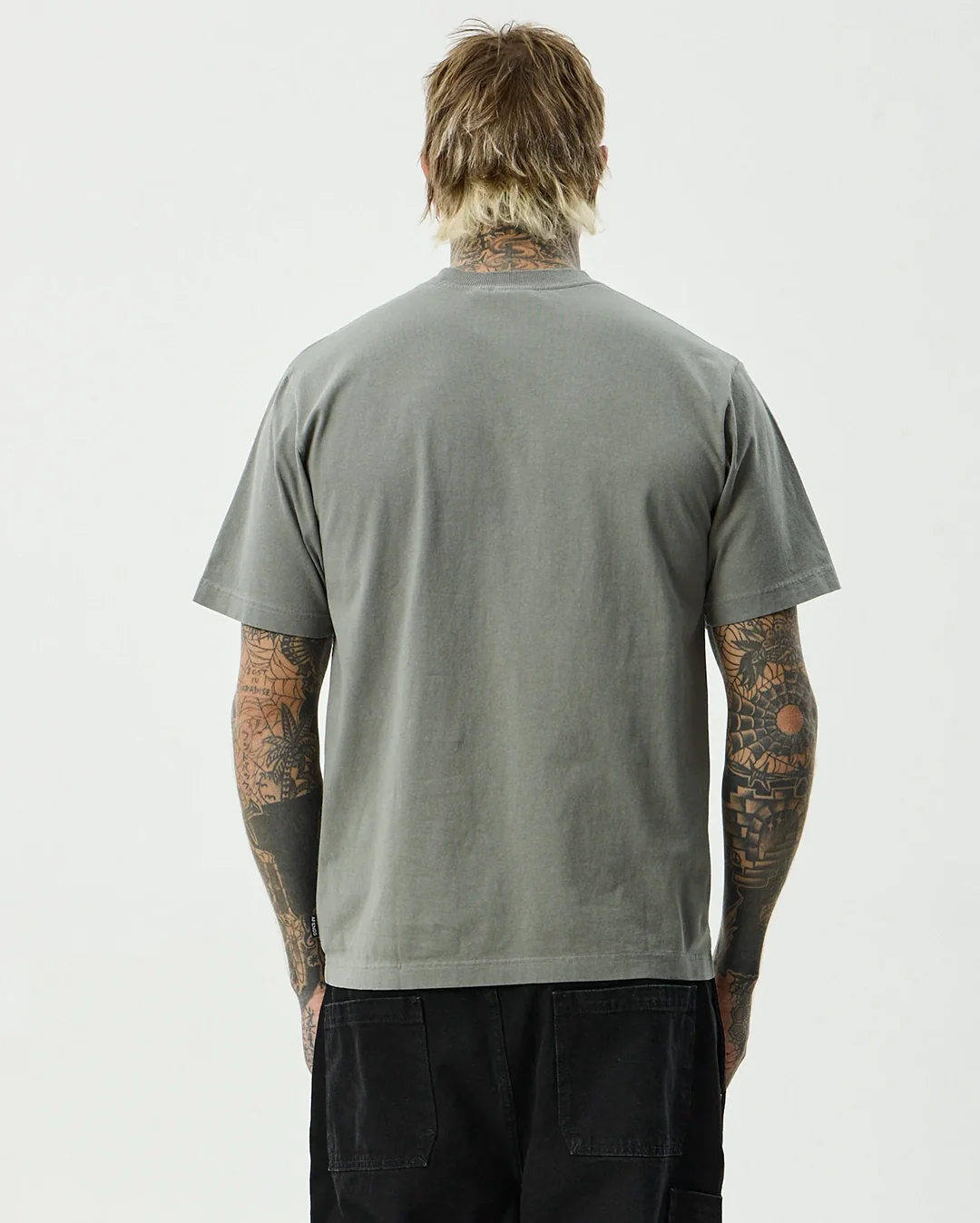 Angel Boy Retro Tee - Washed Sycamore - Image 4