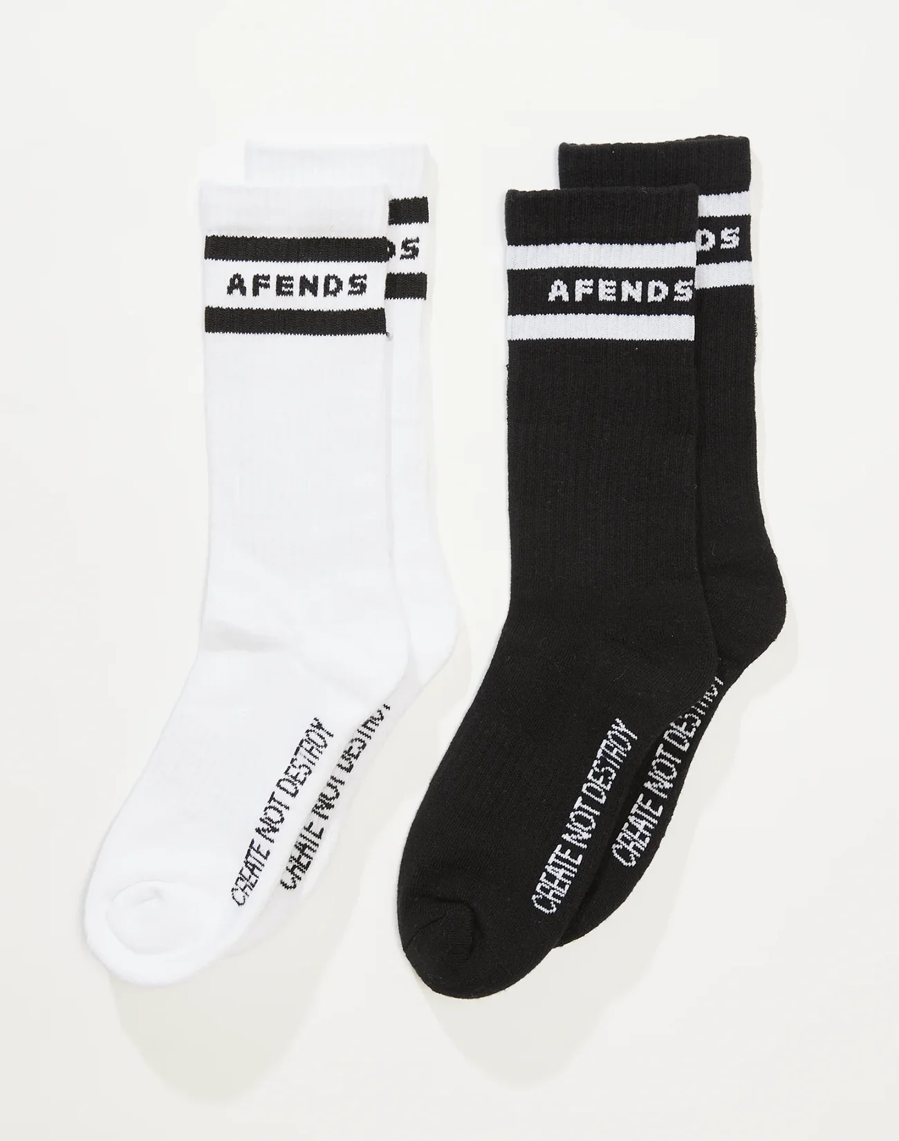 Create Not Destroy Socks - Two Pack