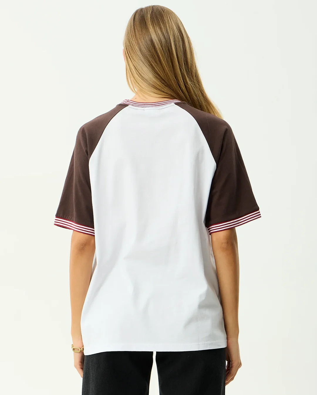 Dexter - Oversized T-Shirt - Coffee / White - Image 6
