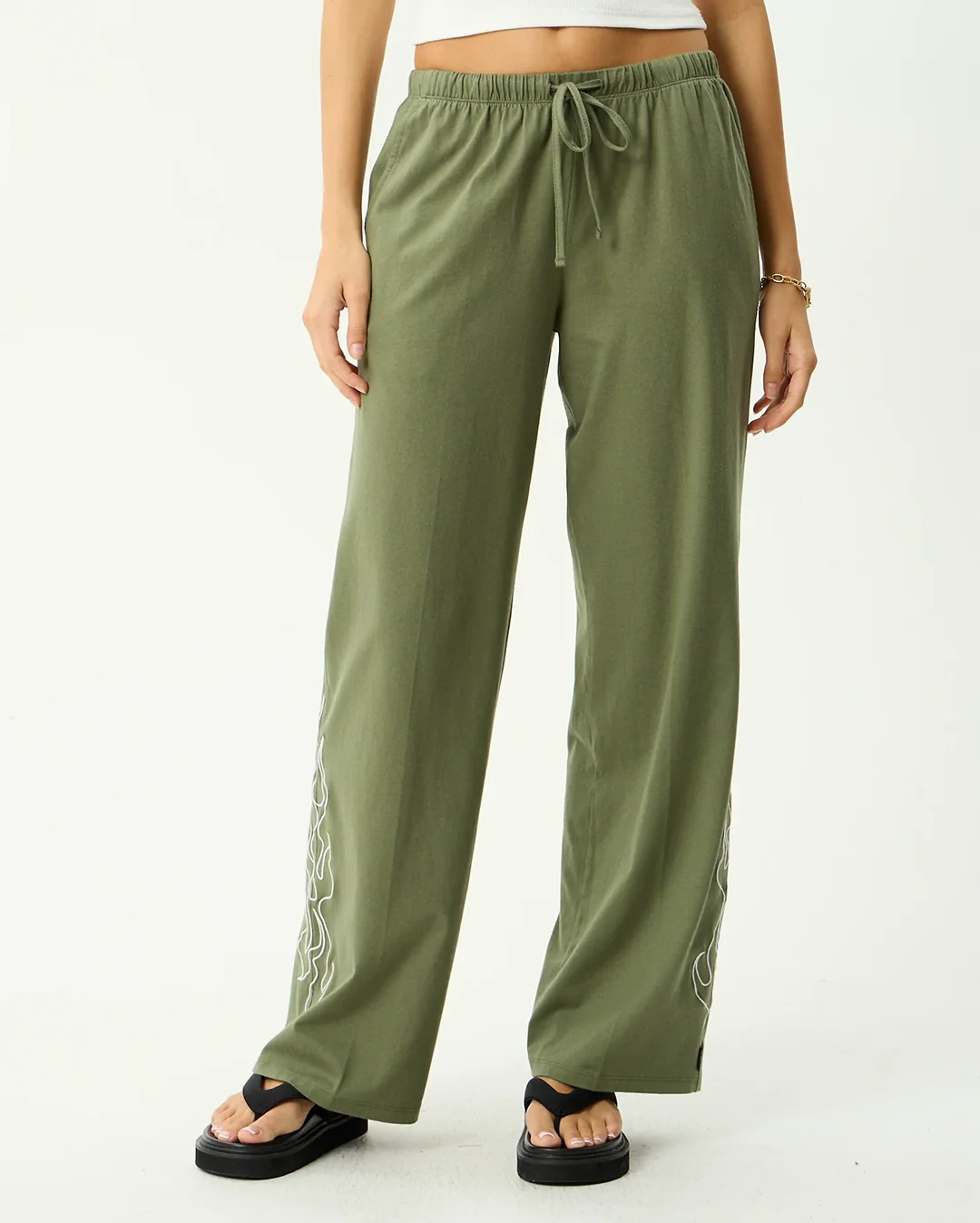Dirts - Jersey Pant - Deep Olive - Image 3
