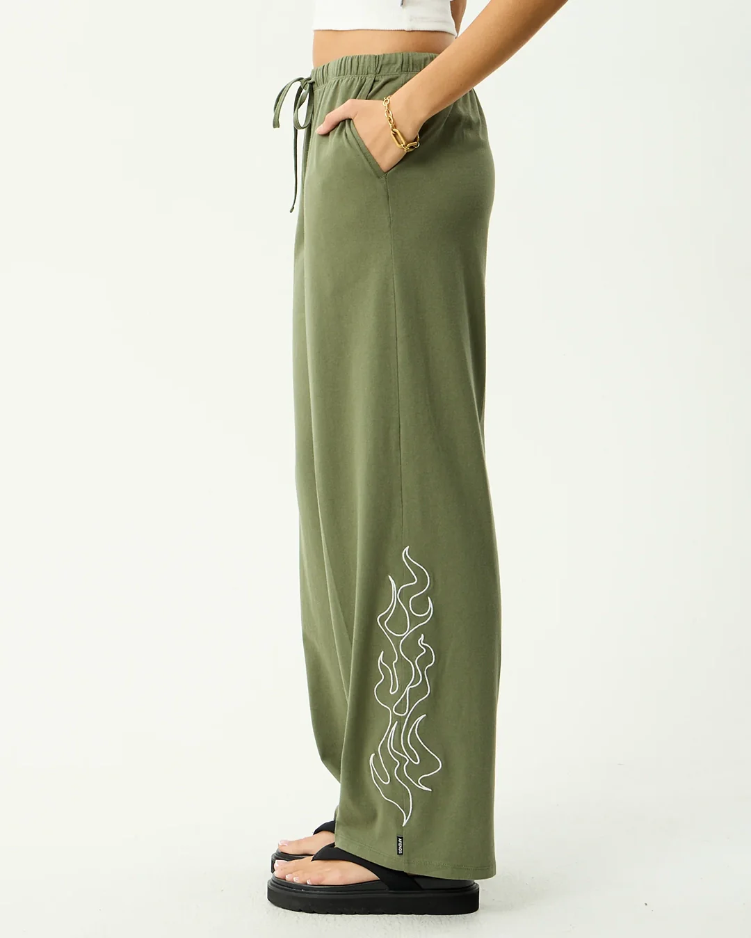 Dirts - Jersey Pant - Deep Olive - Image 4