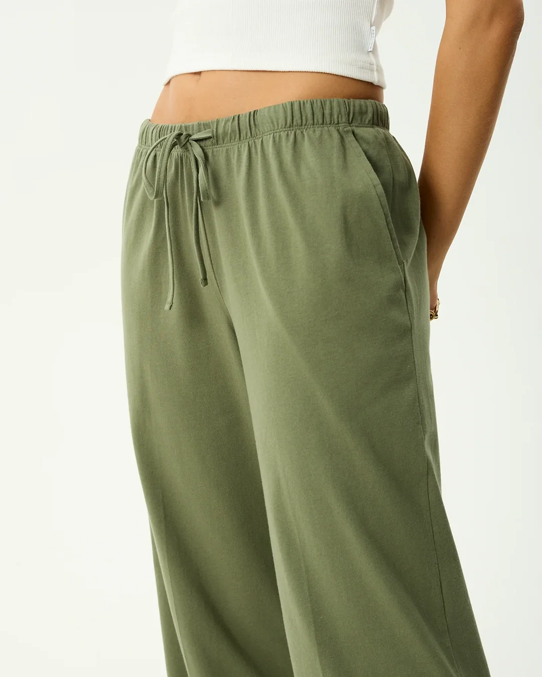 Dirts - Jersey Pant - Deep Olive - Image 7
