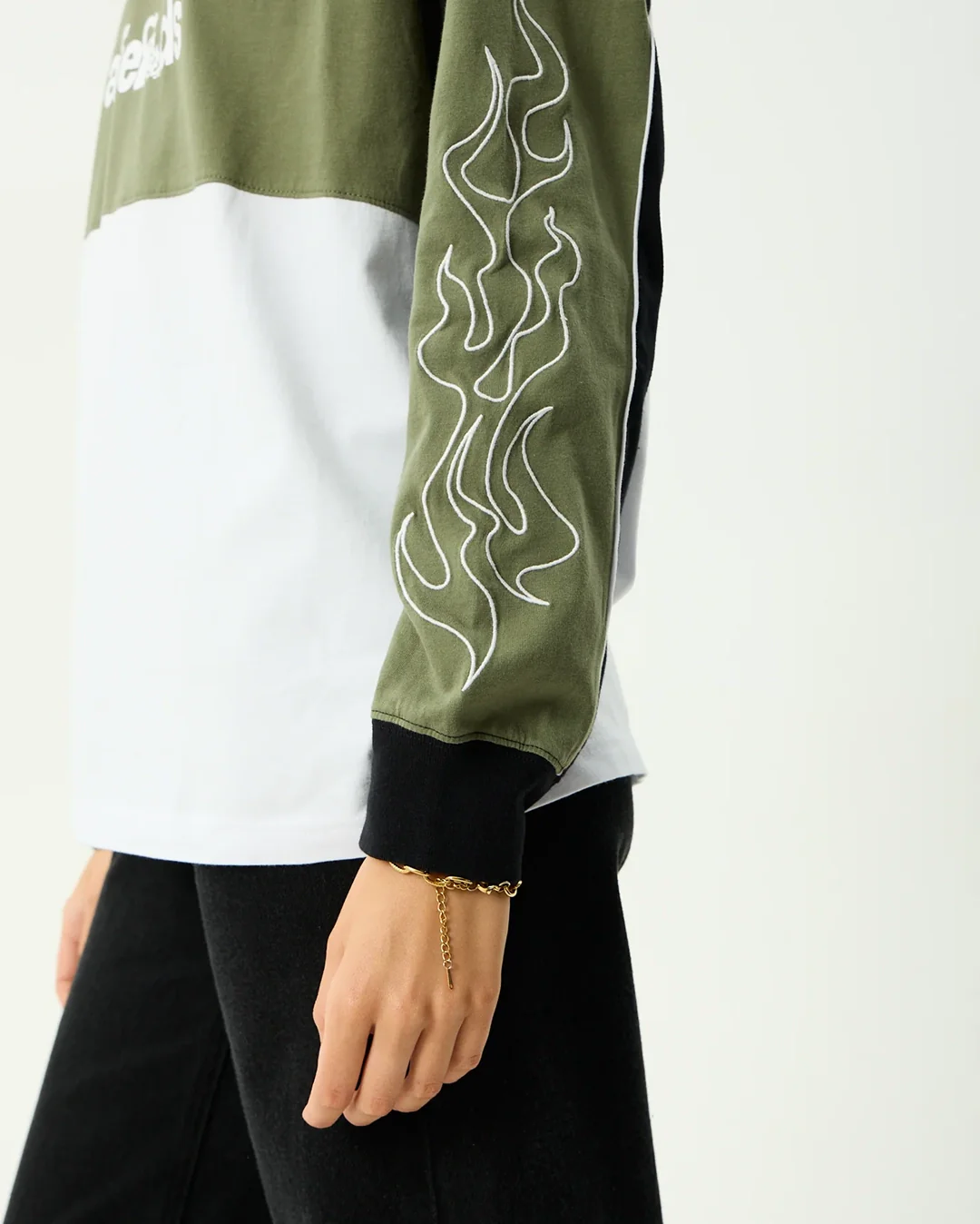 Dirts - Long Sleeve T-Shirt - Deep Olive - Image 8