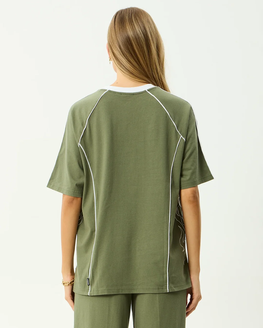 Dirts - Oversized T-Shirt - Deep Olive - Image 6