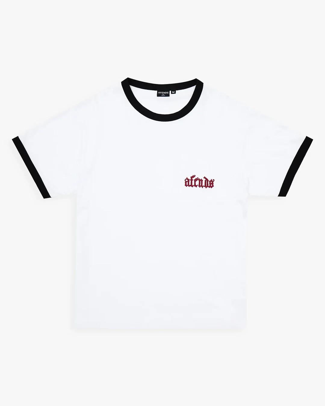 Drop Zone Boxy Ringer Tee - White - Image 7