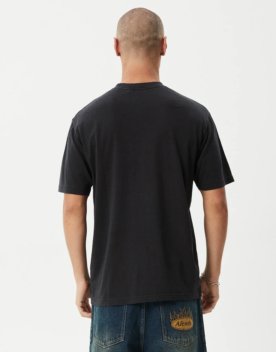 Flying Retro T-Shirt - Stone Black - Image 5