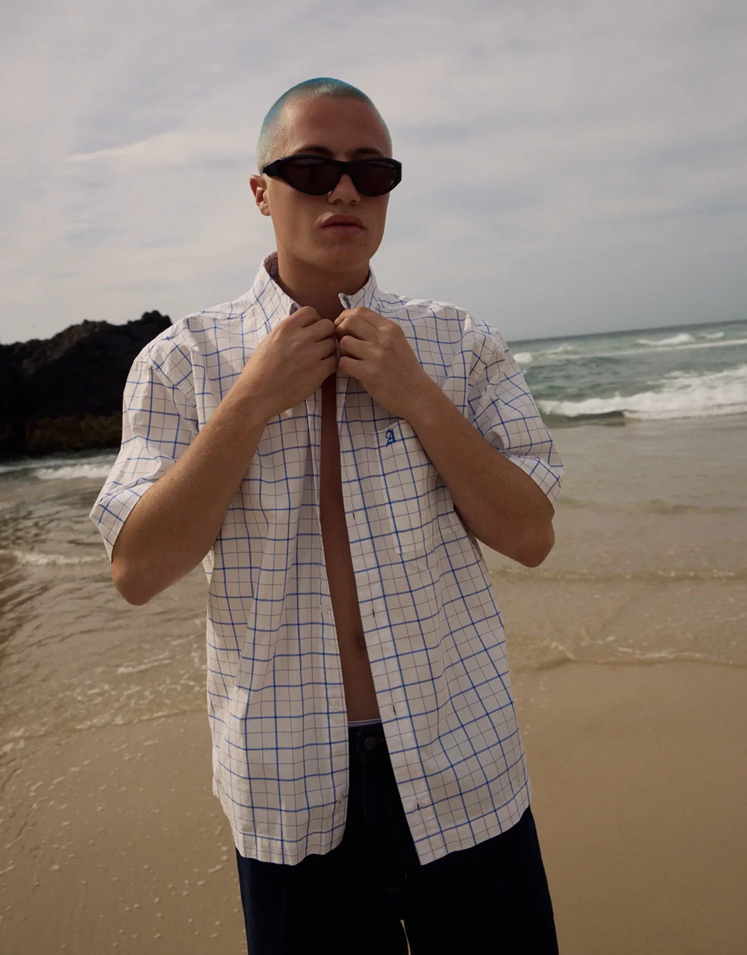 In-Hale Short Sleeve Shirt - White