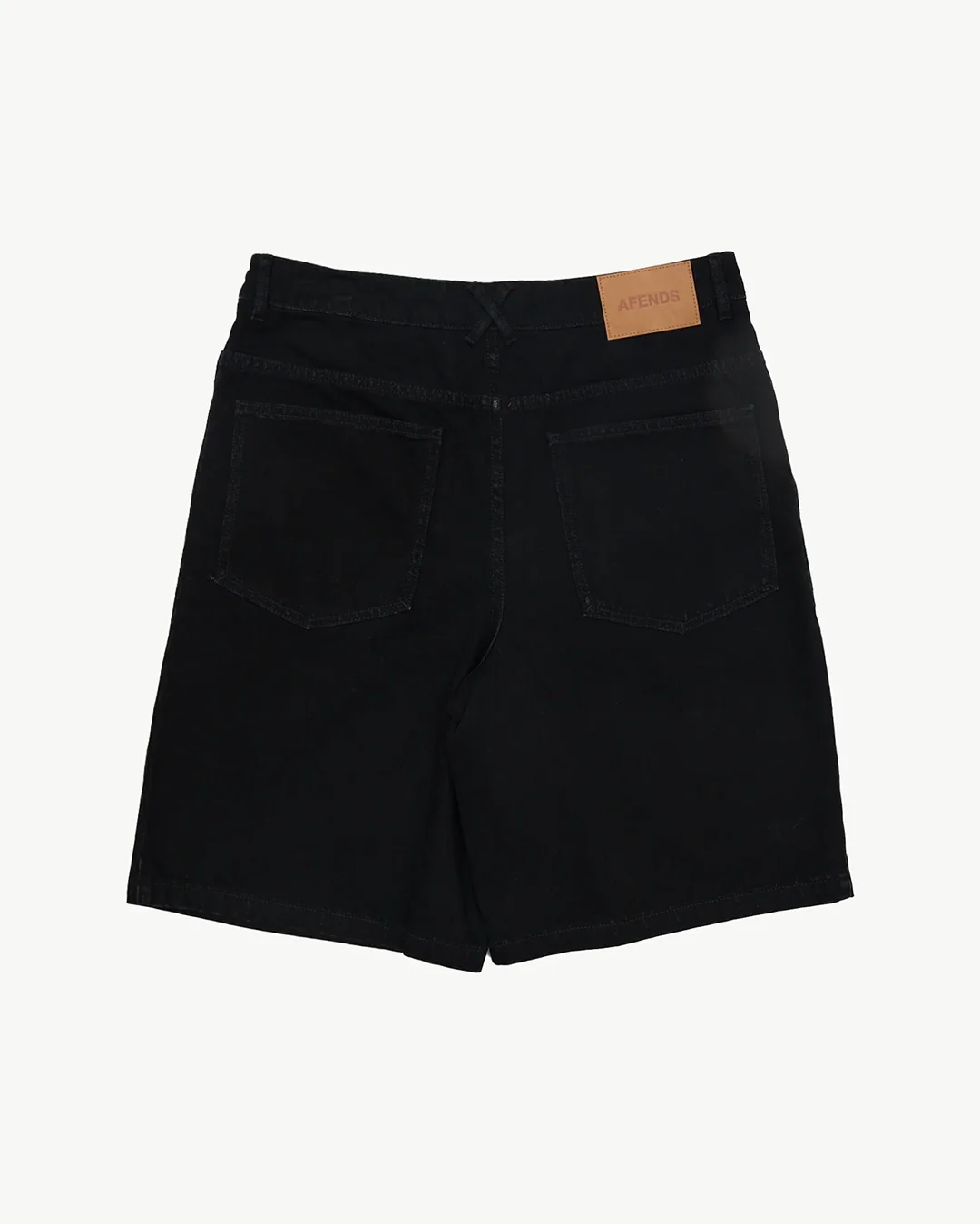 Lil C 22" Baggy Denim Shorts - Washed Black - Image 7