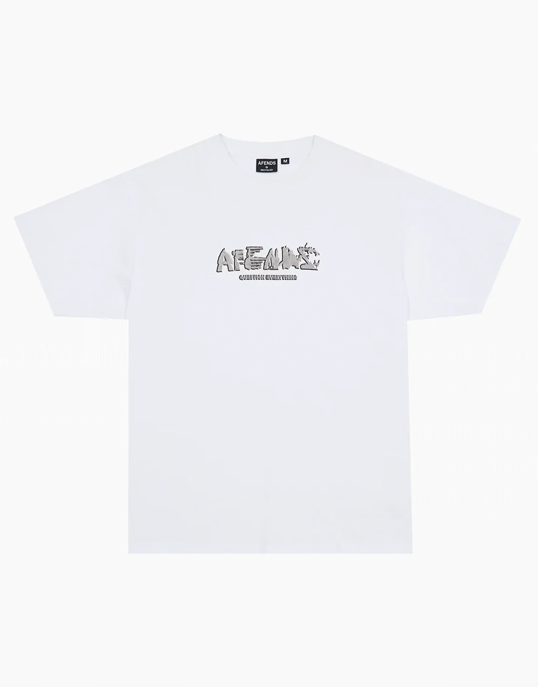 Liquid Metal Heavyweight Boxy T-Shirt - White - Image 7