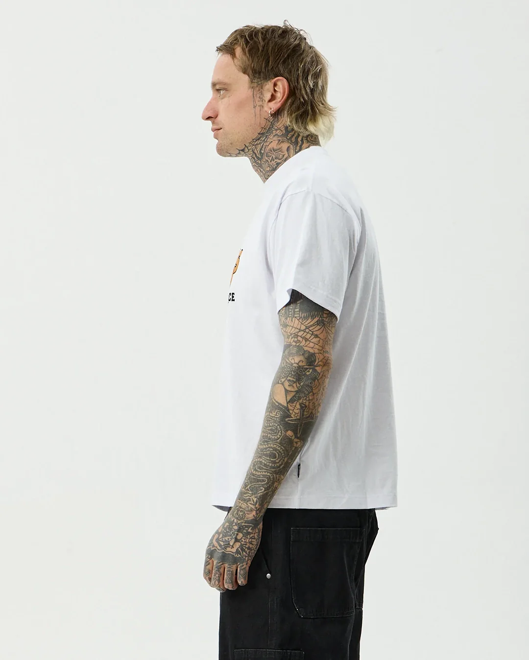 Maintenance Boxy Tee - White - Image 3