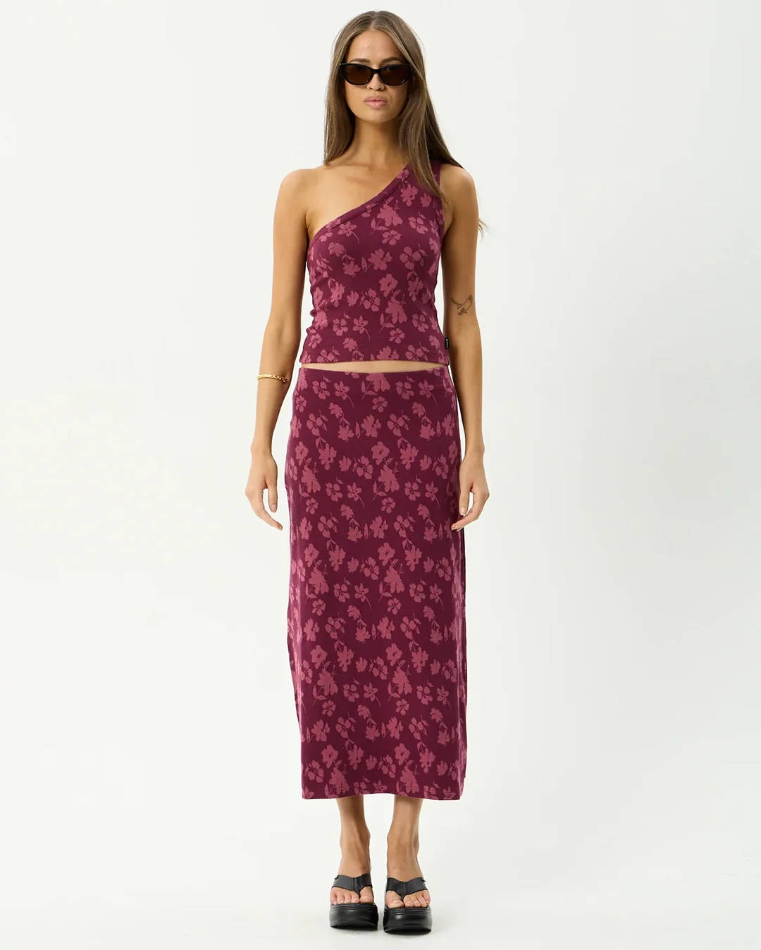 Marin - Midi Skirt - Port - Image 2