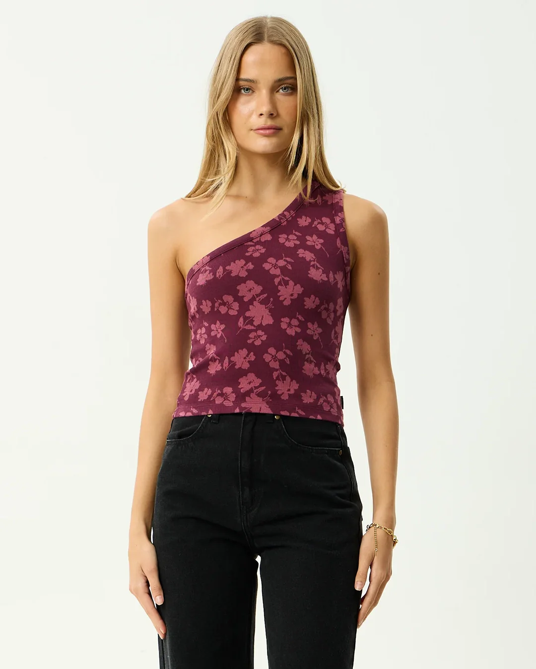 Marin - One Shoulder Top - Port