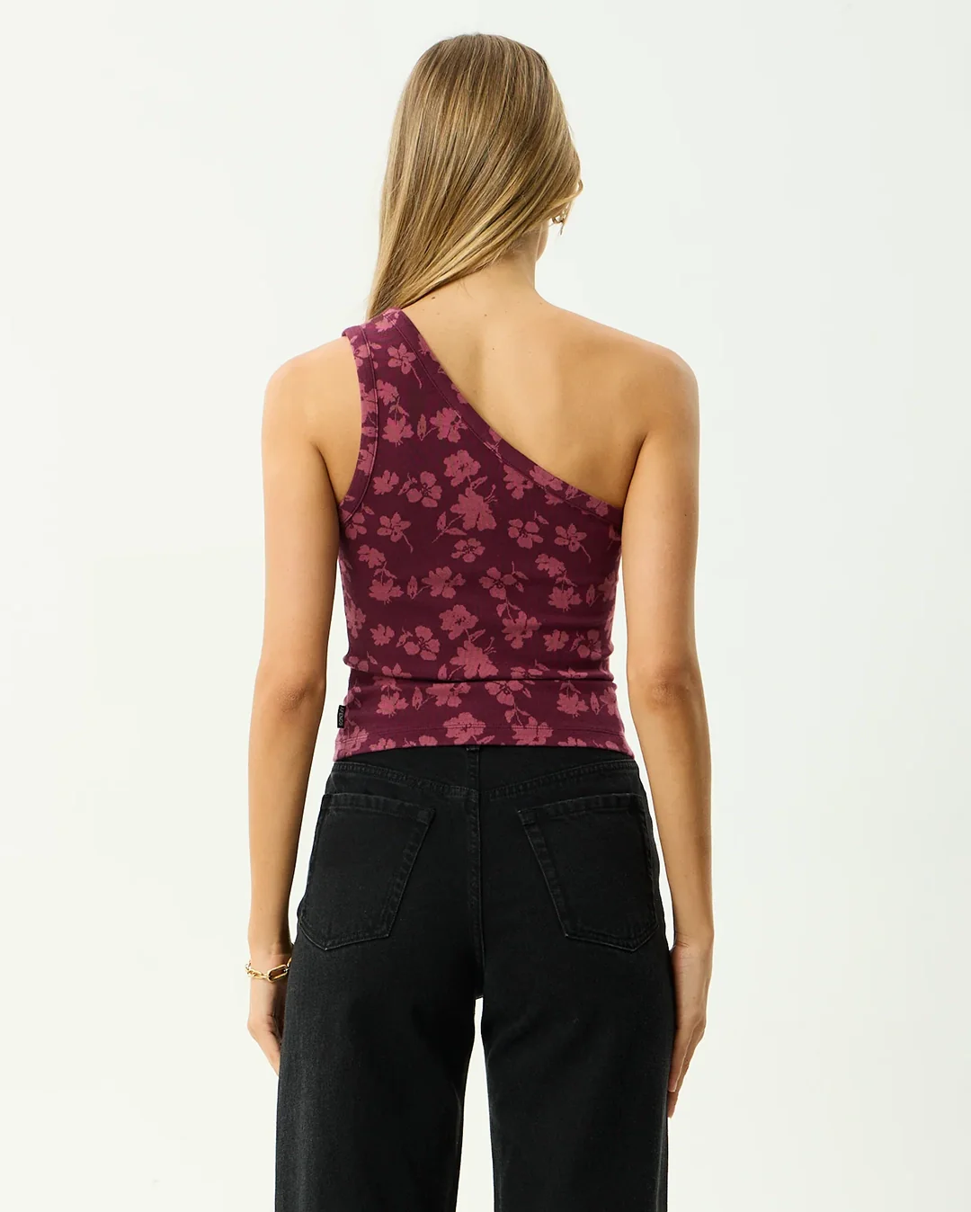 Marin - One Shoulder Top - Port - Image 6