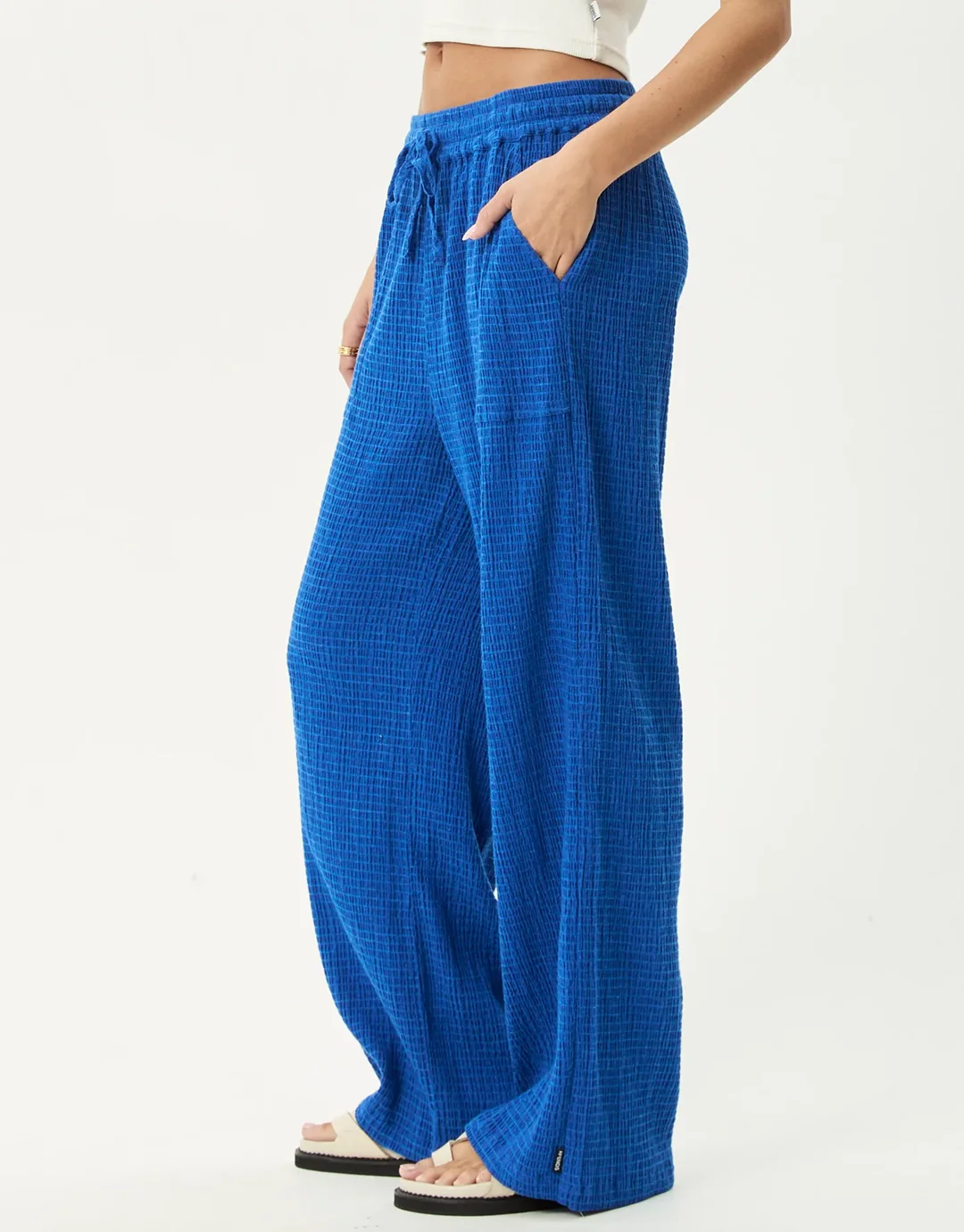 Marina Seersucker Pant - Marina - Image 5
