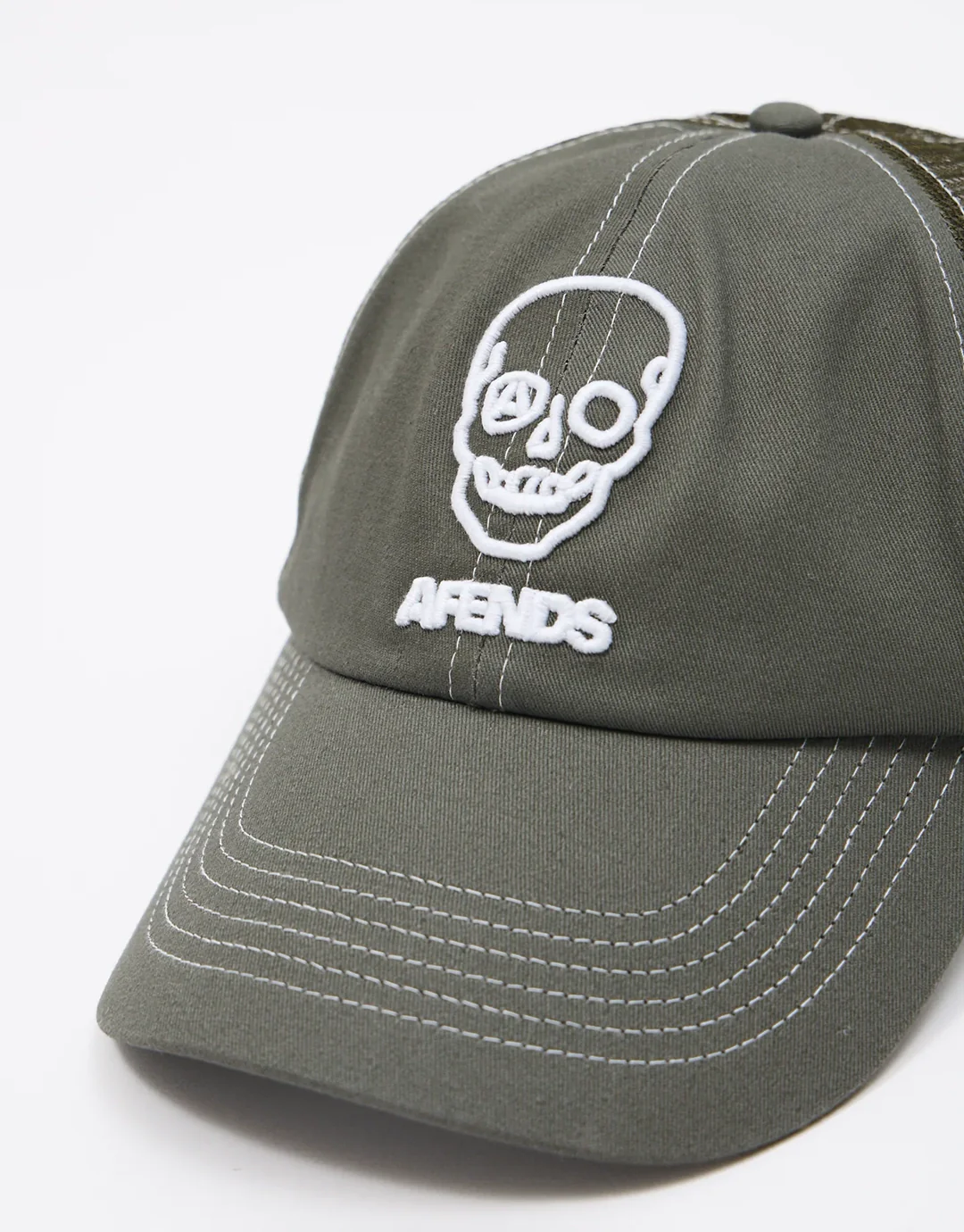 Skeletor Six Panel Mesh Cap - Sycamore - Image 2