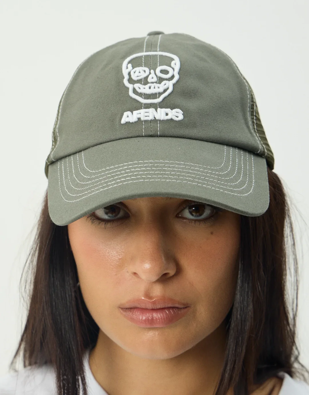 Skeletor Six Panel Mesh Cap - Sycamore - Image 4