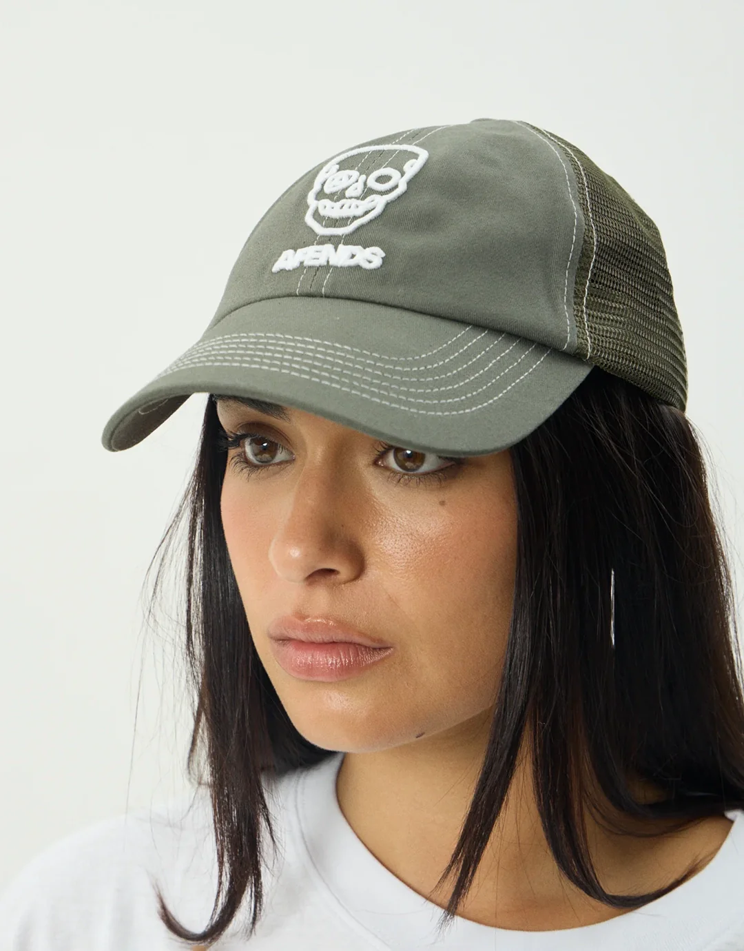 Skeletor Six Panel Mesh Cap - Sycamore - Image 5