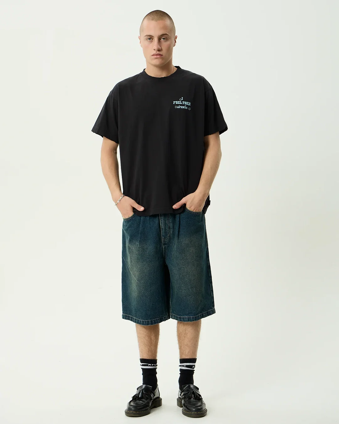 Sonoran Boxy Tee - Stone Black - Image 3