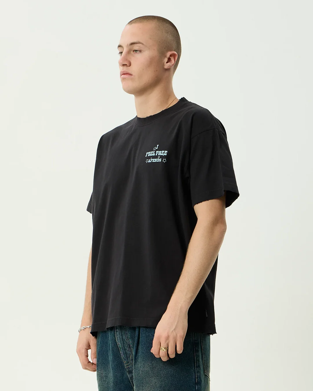 Sonoran Boxy Tee - Stone Black - Image 4