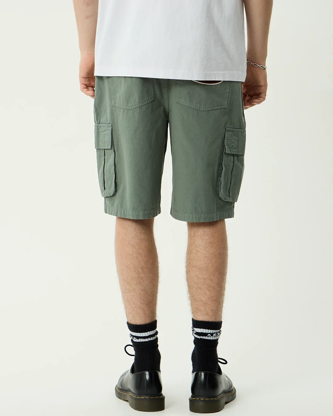 Summit 22" Pleated Cargo Short - Washed Sycamore - Image 5