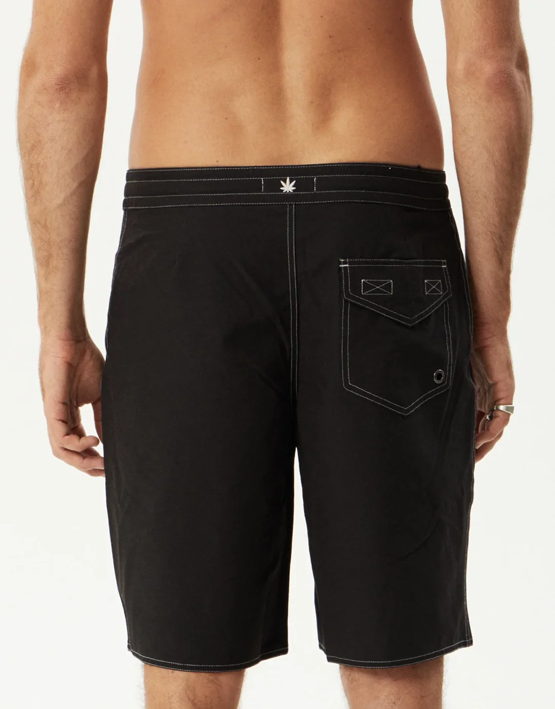 Surf Related Fixed Waist 20" Boardshorts - Black - Image 4