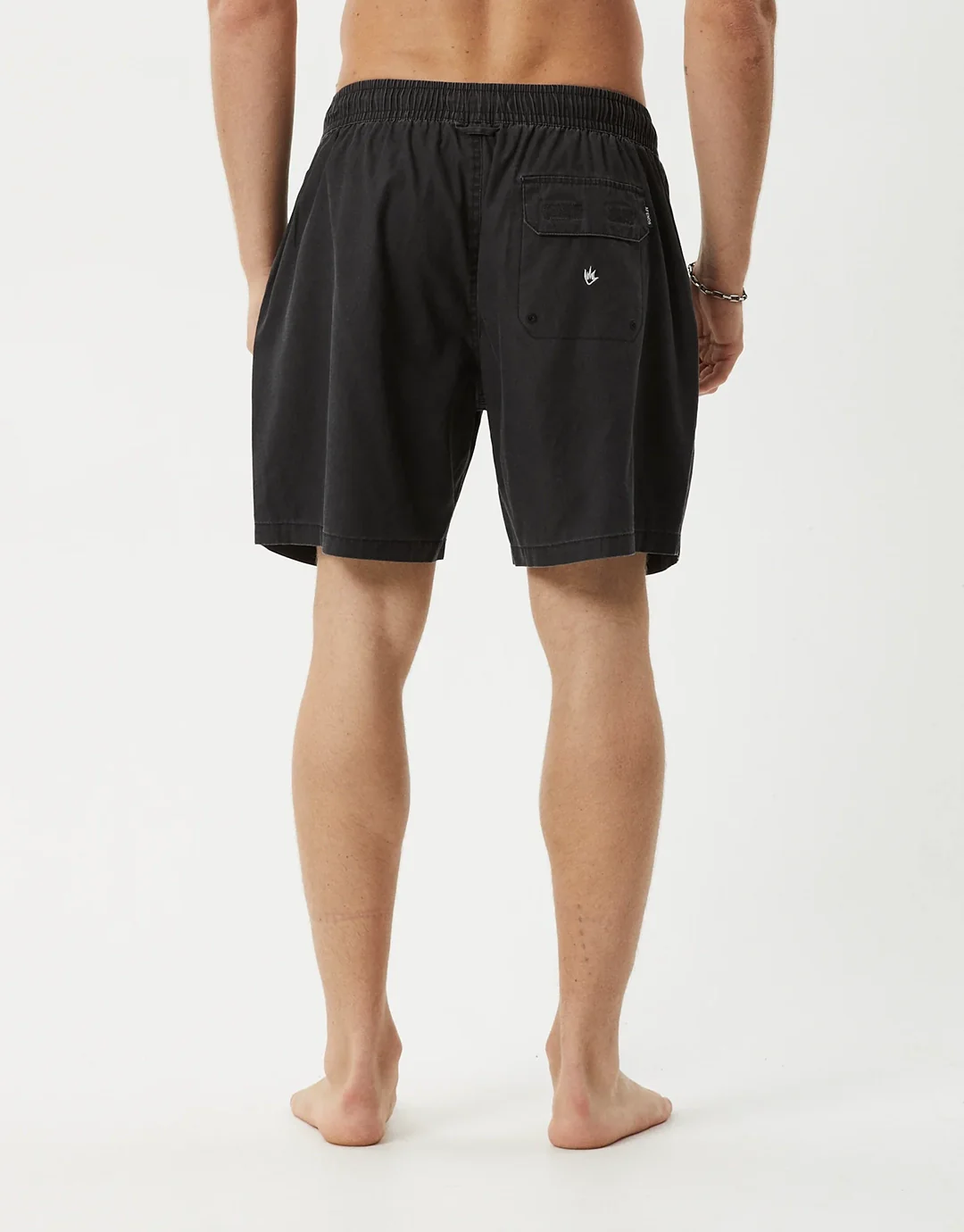 The Dopamine 18" Swim Shorts - Black Acid Wash - Image 6