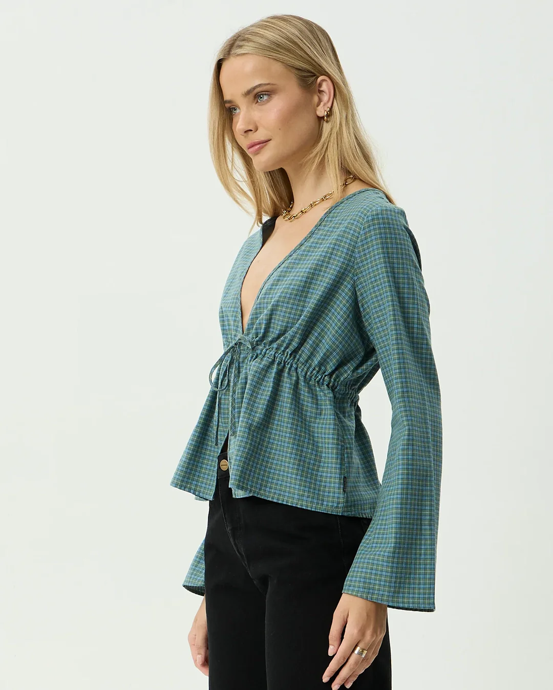 Voyager - Tie Top - Deep Olive Voyager - Image 4