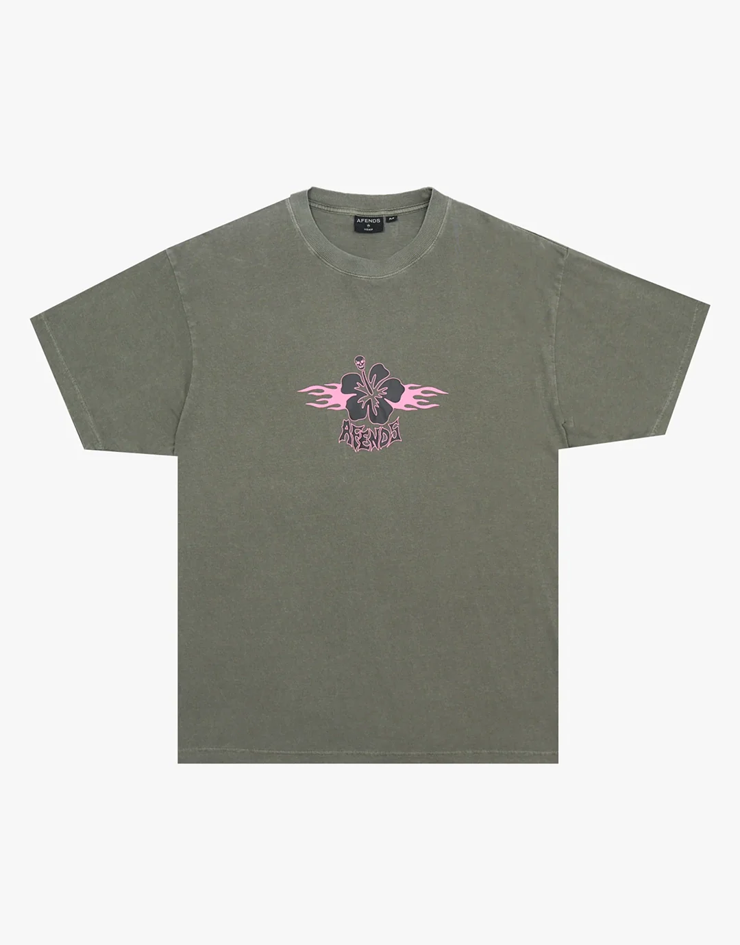 Wiped Out Boxy T-Shirt - Washed Sycamore - Image 7