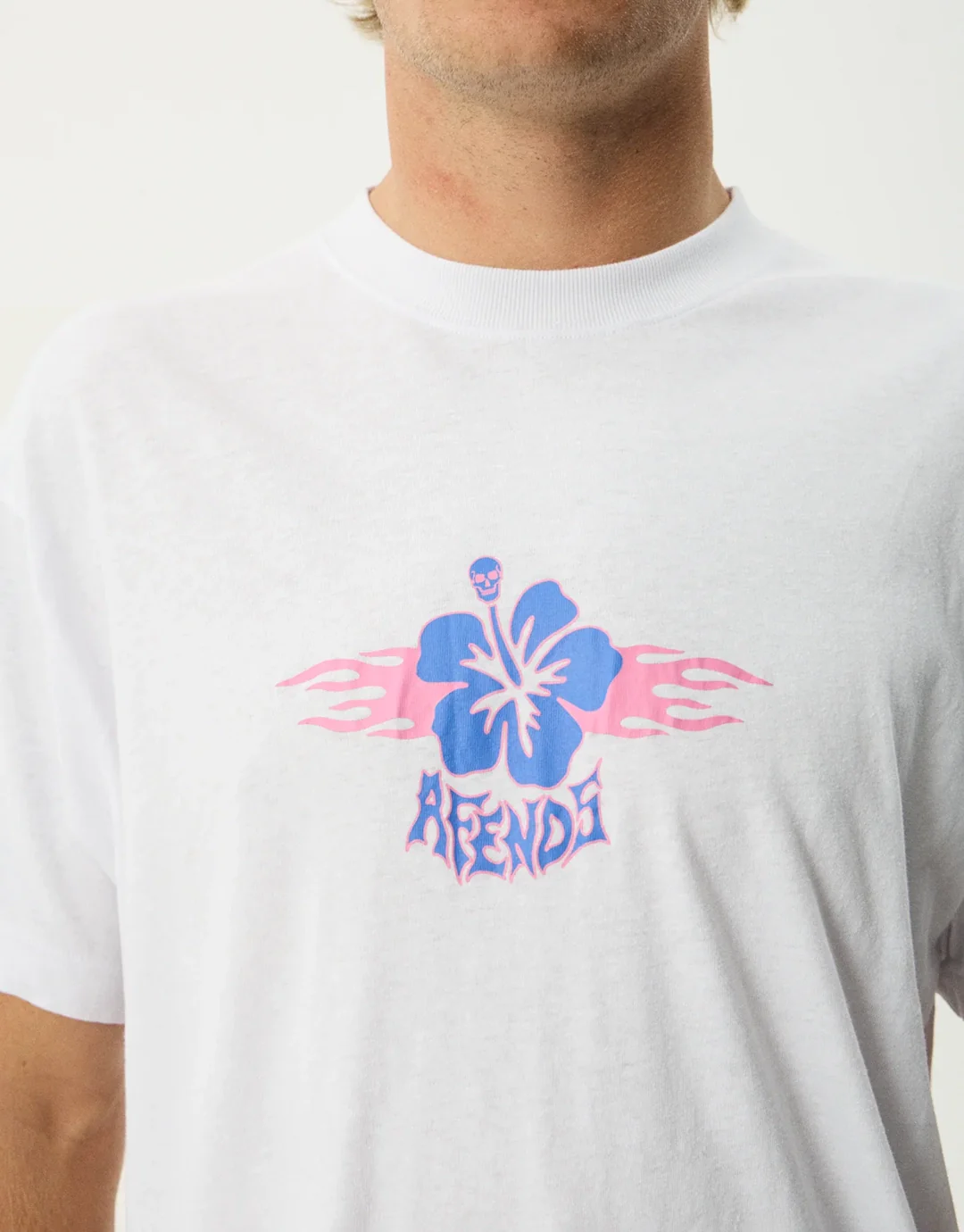 Wiped Out Boxy T-Shirt - White - Image 7