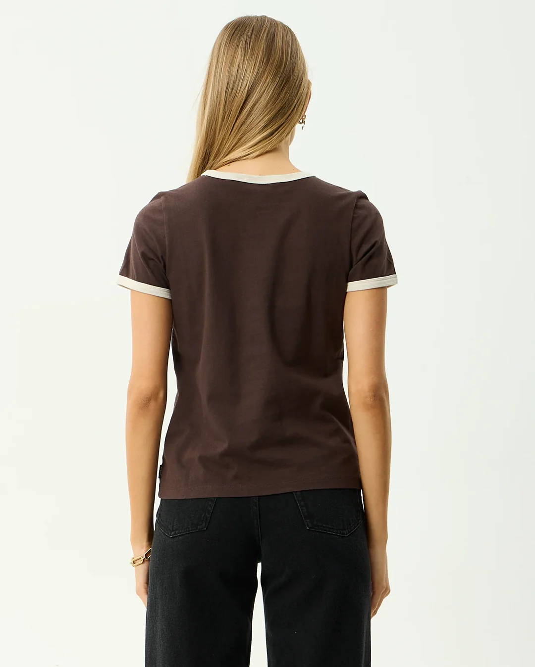Wonders - Ringer T-Shirt - Coffee - Image 5