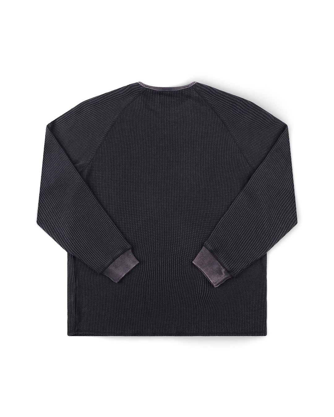 Ag Acid Long Sleeve Waffle - Acid Black - Image 9