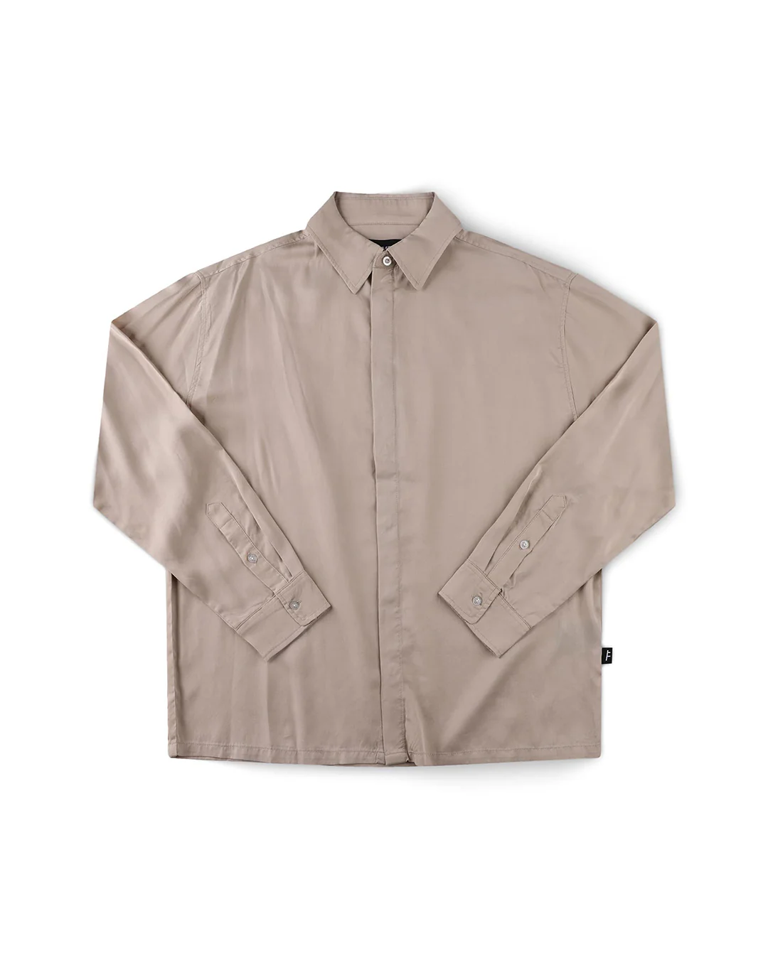 Ag Vivian Boxy Long Sleeve Shirt - Cream