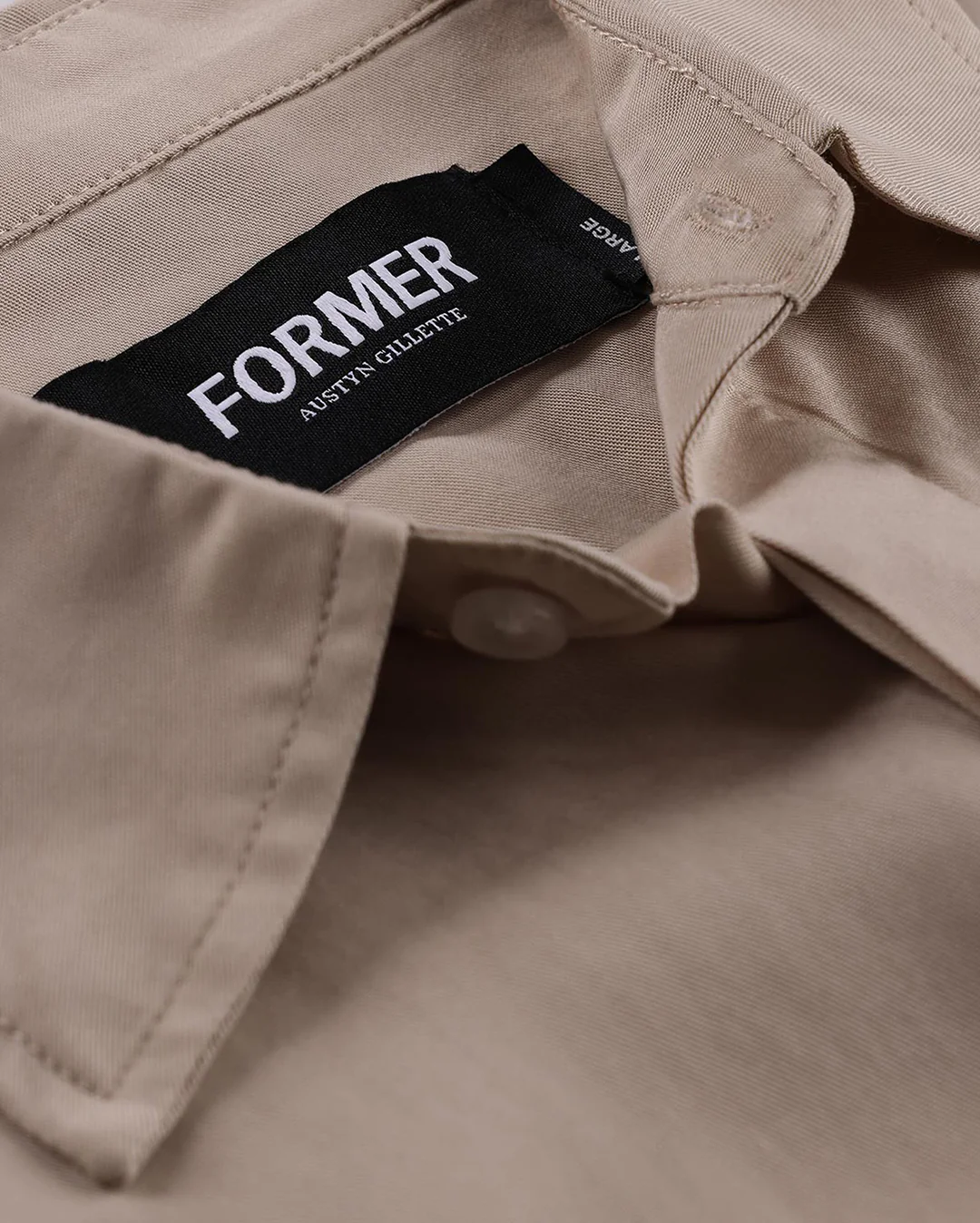 Ag Vivian Boxy Long Sleeve Shirt - Cream - Image 4