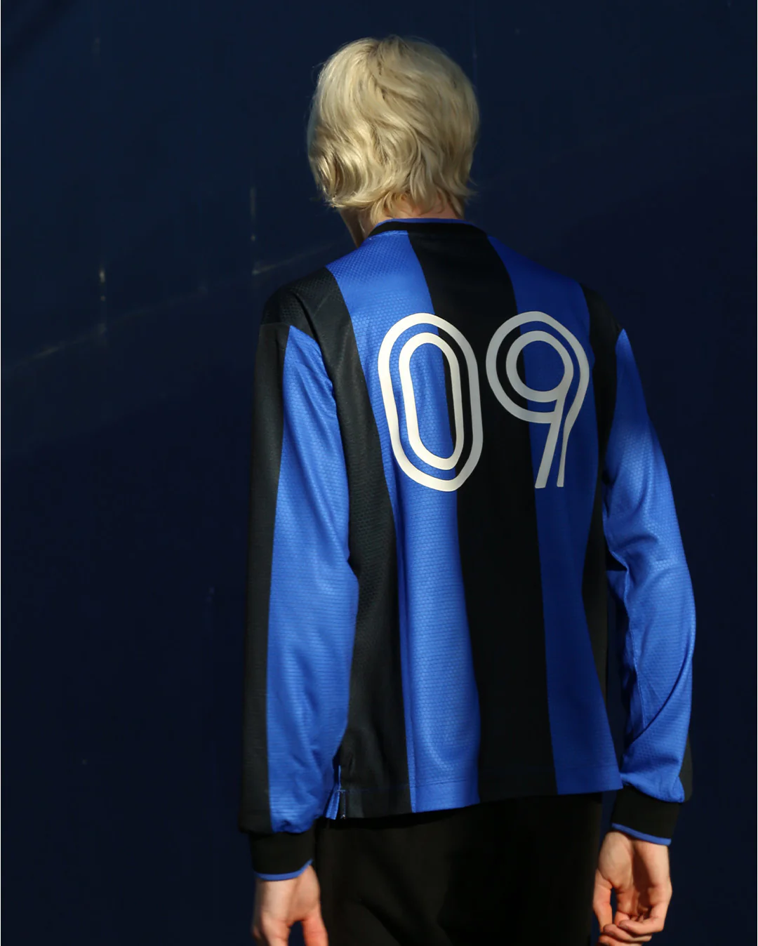 A-Mark Throwback Jersey - Blue/Black - Image 3