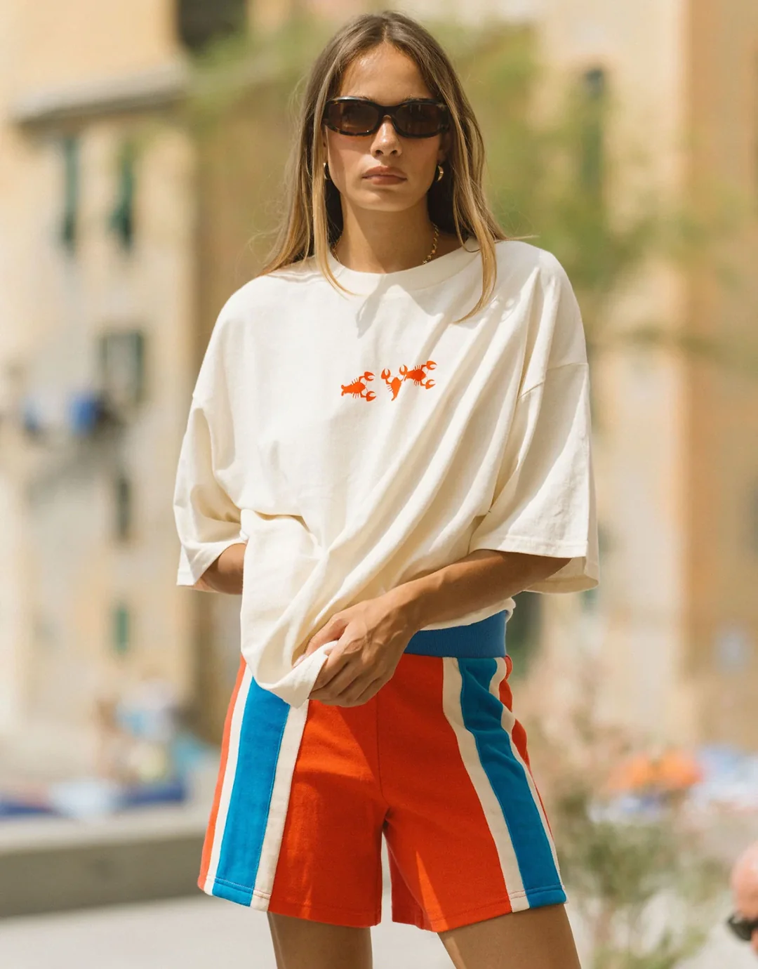 Palma Shorts - Lobster Red - Image 7