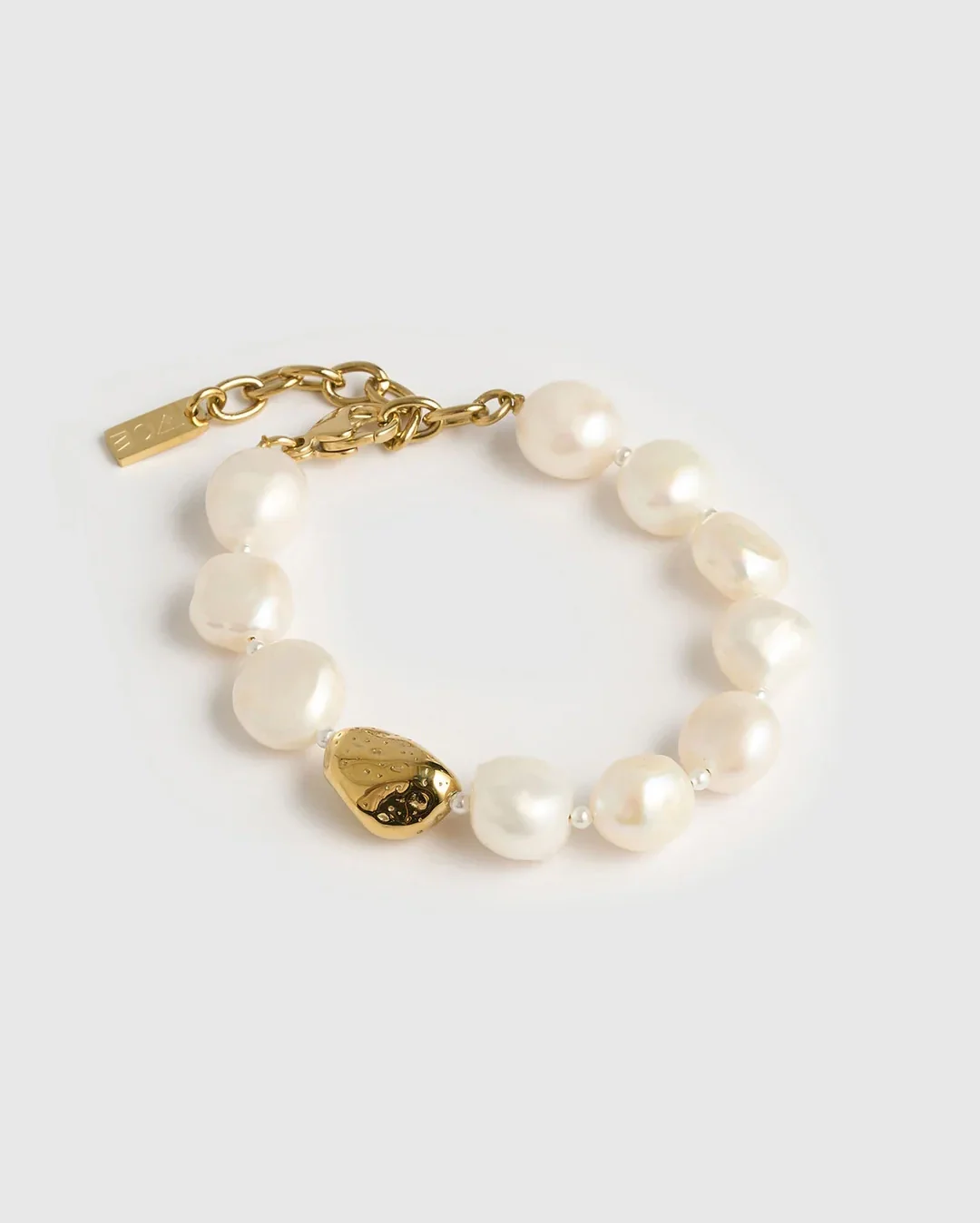 Hariette Pearl Bracelet - Gold Pearl