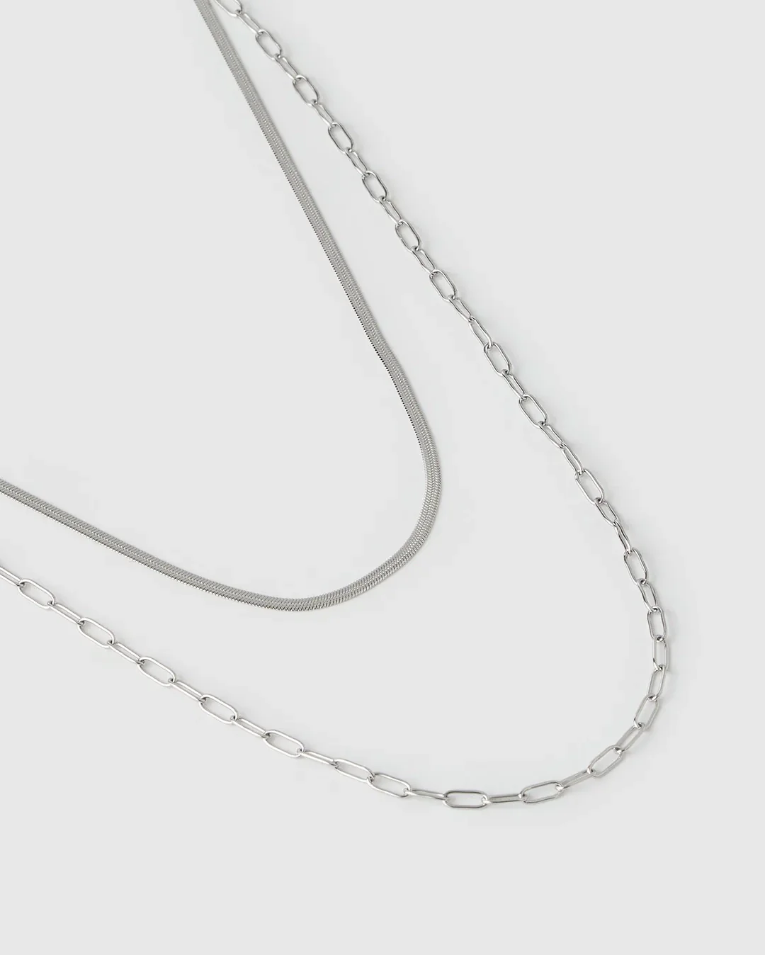 Louie Silver Necklace - Silver