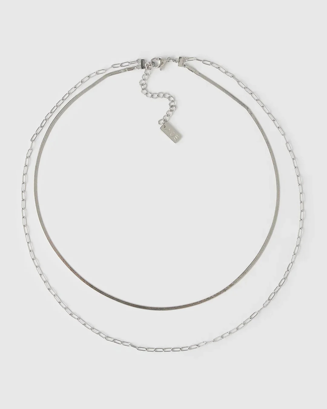 Louie Silver Necklace - Silver - Image 6