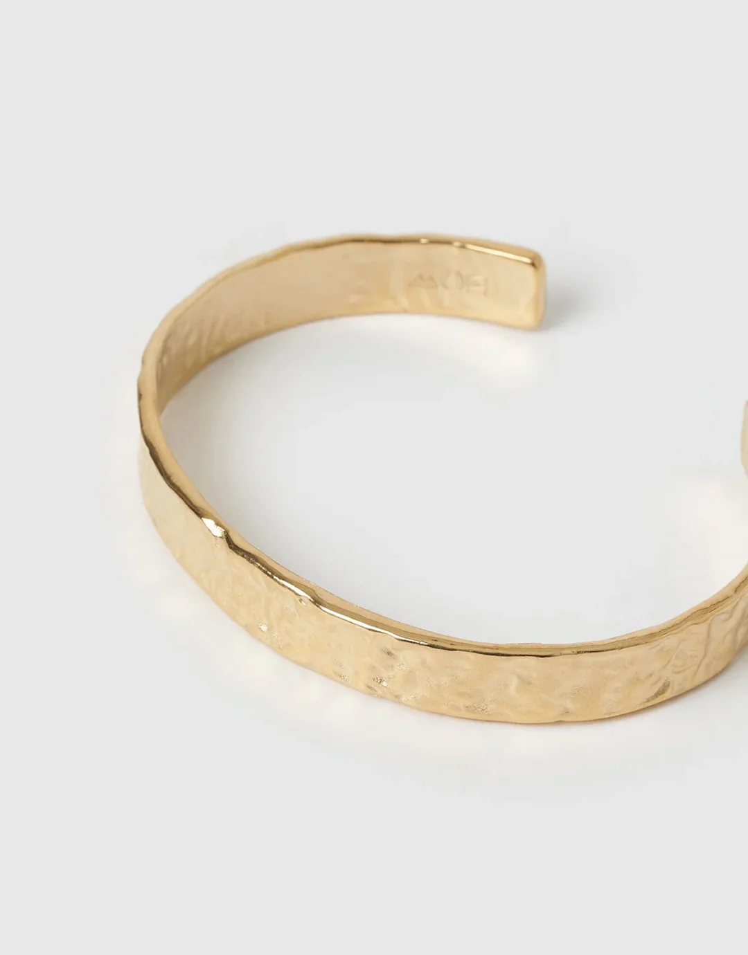 Olivia Gold Cuff Bracelet - Gold - Image 14