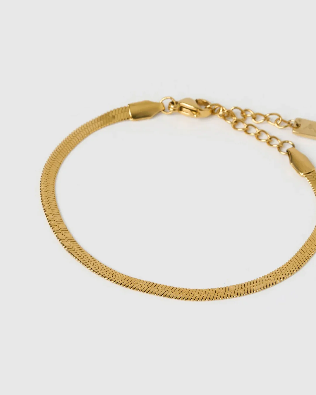 Sylvia Gold Snake Chain Bracelet - Gold - Image 7