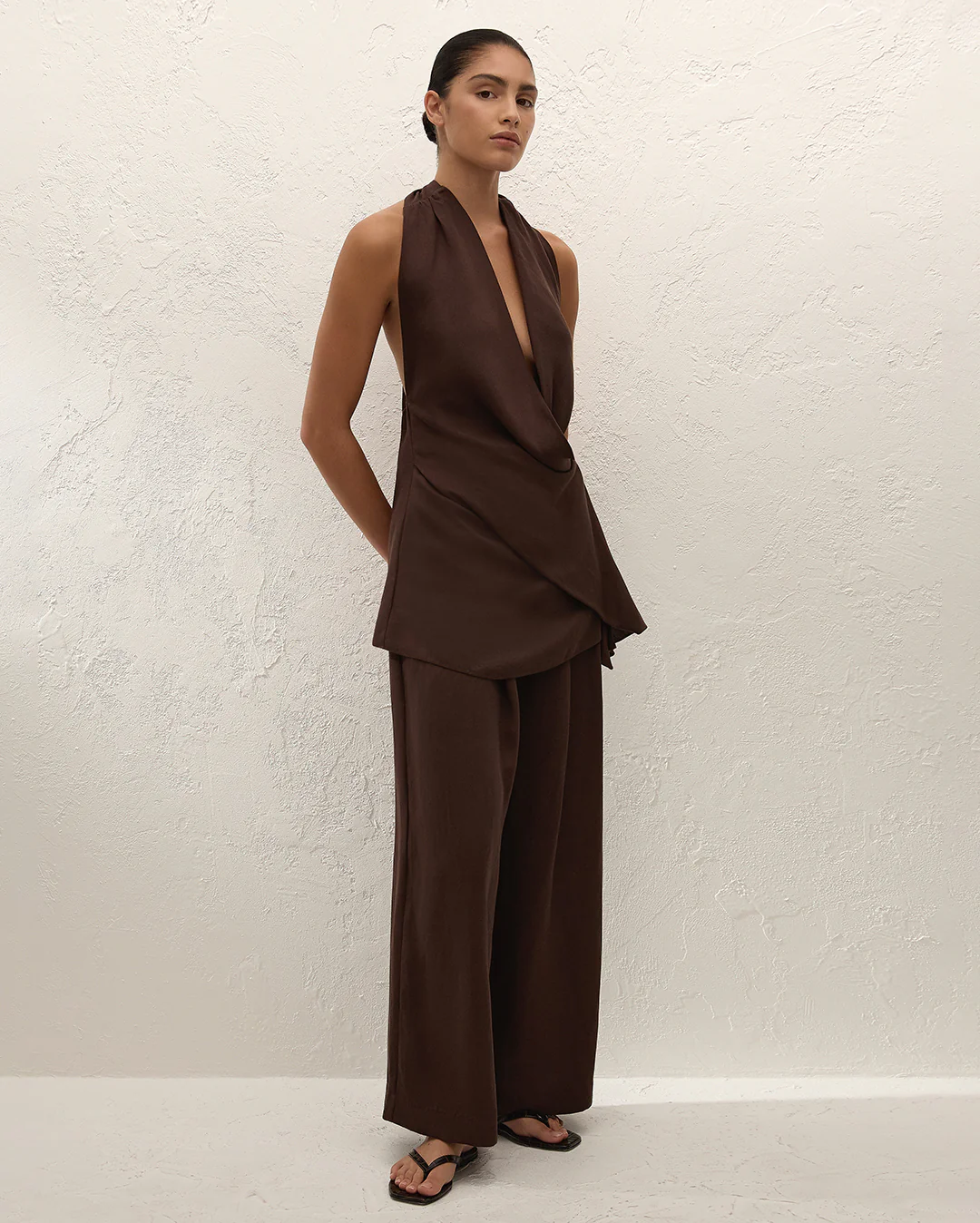 Astrid Pant - Chocolate - Image 3