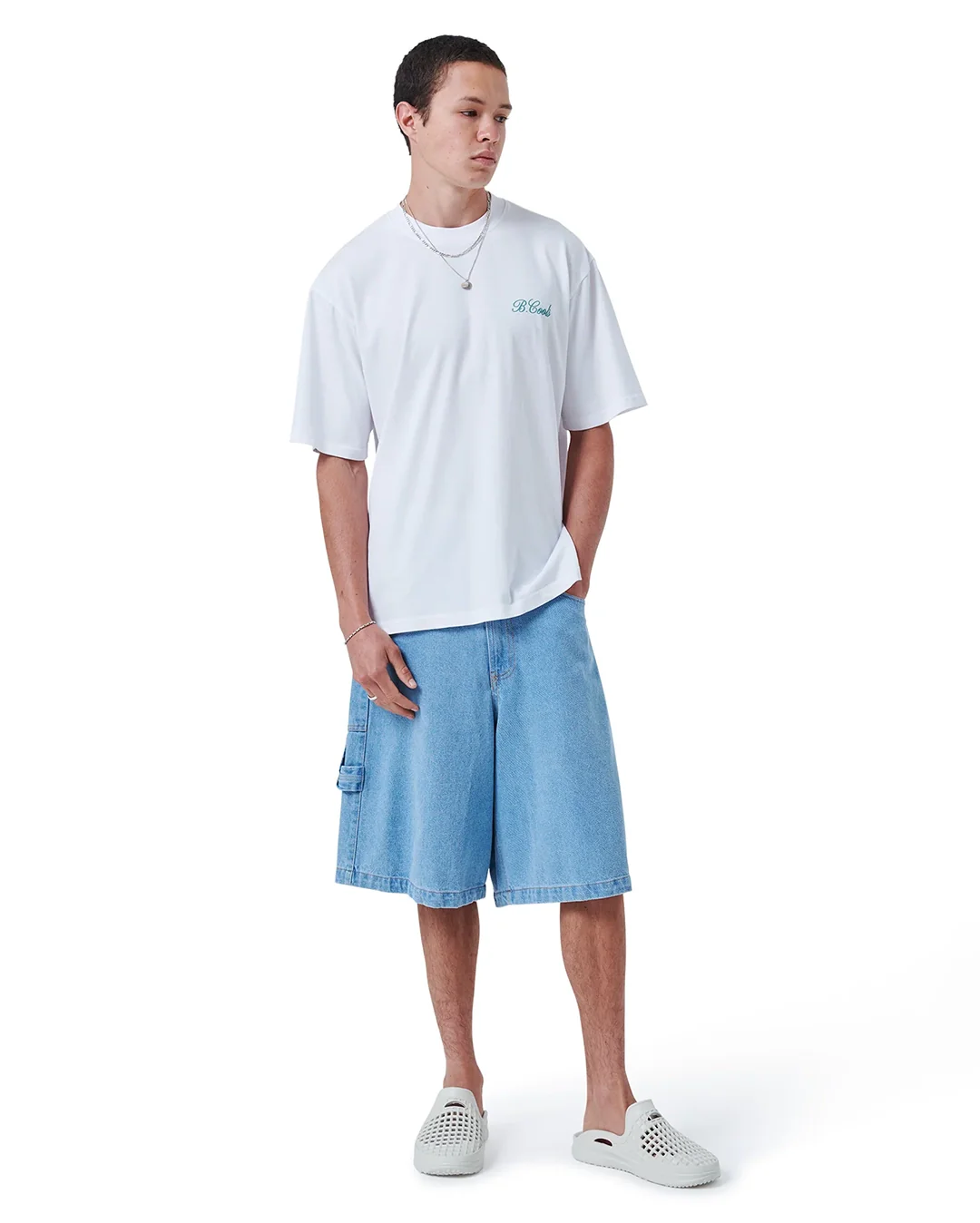 Swan Tee - White - Image 4