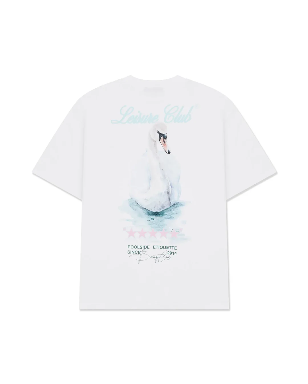 Swan Tee - White - Image 6
